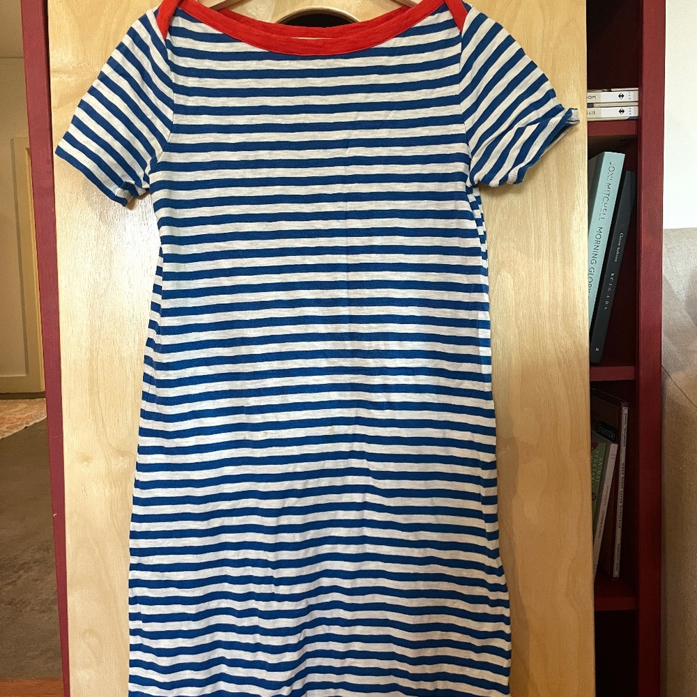 Boden striped cotton dress